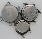 Lot Of 3 Swiss Mechanical Wristwatches Benrus   Buler Diving   Chalet Diving