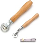 Box Resizer Tool Kit  0 5mm Solid   Dashed Line Scoring Wheel With Wood Handl   