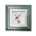 Picture Frame 5x5 Blue Square Photo Frame Desktop Display Mount On The Wall  