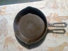 Rare Vintage Wapak Indian Head No 8 Cast Iron Skillet Chief Logo Usa Restored