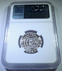Ngc 1554-1556 Charles   Johanna Mexico 1 Reales Genuine 1500 s Spanish Cob Coin