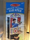 Melissa And Doug Deluxe Puppet Theater - Sturdy Wooden Construction