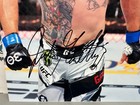 Justin Gaethje Ufc Mma Signed Autographed 8x10 Photograph Beckett Bas Coa