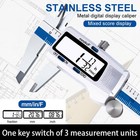 Stainless Steel Digital Display Caliper 150mm Mm inch High Precision