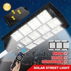 8000w Commercial Led Solar Street Light Outdoor Dusk Dawn Super Bright Floodlamp
