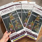 Bead Embroidery Kit   Christmas Tree  Abris Art - Xmas Embroidery Diy