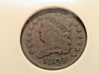 1809 Classic Head Half Cent Major Die Rotation Ngc F-15 Brown