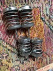 N k r  Precision Mfg Corp Vintage Rock-a-crib Set Of 4 Baby Bed Casters Springs