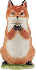 Woodland Critters 32 Oz  3d Ceramic Fox Teapot     Adorable Animal Teapot For Tea
