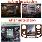 12 1  Android Navigation Car Gps Stereo Tesla Style For Ford F250 F350 2008 2016