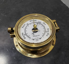 Vintage Brass Nautical Wall Ship s Barometer Pilot Marine Non Working