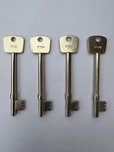 4 X Radar Keys For Uk Disabled Toilets Standard Size Fits Easily On Key Rings   
