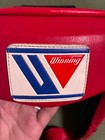 Winning Boxing Headgear Fg-2300   Jabf-hg Red S Amateur Competition Gear Used