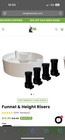 Range Reload Bundle Golf Ball Pick-up reloading Device W  Funnel   Height Risers