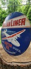 Ocean Liner Motor Oil Porcelain Sign Vintage Aviation Marine Brand