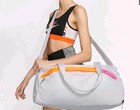 Nike Radiate Club Duffel Bag White Orange Pink Black Logo Gym New Cu1489 094
