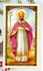 San Cipriano  cyprian    Prayer Spanish Paperstock Holy Card 553snl