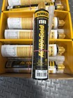 New 12 Pcs  9 5 Oz  Dewalt Ac100  Gold Acrylic Epoxy Adhesive