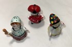 Vintage Walt Disney Productions Japan It s A Small World Set Of 3 Ornaments