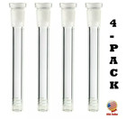 5inch X4pack Hookah Water Filter Pipe Glass Bong Downstem Fit For 8 9 10 12 Bong