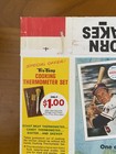 1970 Kelloggs Baseball 3d Complete Cereal Box 1st Year Brooks Robinson Pete Rose