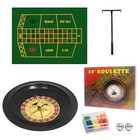 Roulette Wheel Game Set Casino Game Set With 60 Chips game Table 10 Inch