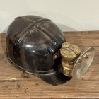 Msa Comfo-cap Tiger Stripe Low Vein Coal Miner Helmet Auto-lite Carbide Lam