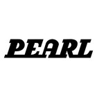 Pearl Drums 60 s Logo 8  Wide Black Vinyl Decal Sticker