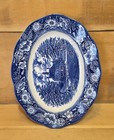 1 Liberty Blue Staffordshire Ironstone 12 l X 9-1 2 w Platter 