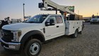 2019 Ford F-550 4wd 45ft Insulated Bucket Truck Ext Cab 6 7l Diesel Versalift