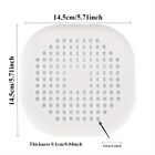 1pc Silicone Shower Drain Cover Mat - Anti Clog Hair Catcher