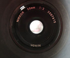 Nikon Nikkor 50mm F 2 Manual Focus Lens     Made In Japan     Vintage Nikon F Mount