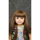 American Girl Pleasant Company Doll 18 In Brown Hair Blue Eyes Outfit Coats Toy