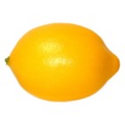 6-pack Artificial Lemon Large Deep Yellow Fruit Citrus Fake Theater Prop Lot