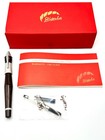 Vintage C2000 Nos  Stipula Pinocchio Ebonite Fountain Pen Titanium Flex Italy