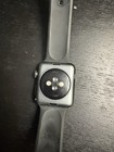 Apple Watch Series 3  42mm Silver Aluminium W  Black Band Euc