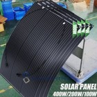 400w 200w Flexible Mono Solar Panel Pv Module For Power Station Camping Rv Boat