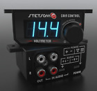 Stetsom 4in1 Universal Bass Knob With Voltmeter high To Rca Input Converter