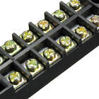 5pcs Dual Row 12 Positions Screw Terminal Electric Barrier Strip Block 600v 15a