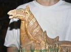 17 2  Rare Old Chinese Tangsancai Pottery Dynasty Palace Tang Horse Statue
