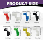 80pcs Car Door Lock Rod Clips Assortment  Door Handle Rod End Retainers Kit For