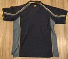 Vintage 2000 Us Open Polo By Fila Colorblock Size Xl Navy Yellow Tennis Og Stain