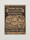 2019 Topps Garbage Pail Kids X Universal Monsters Frankenstein  8b