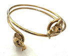 Vintage Double Golden Elephant Scarf Ring     What s It  
