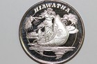 Hiawatha 1 Troy Ounce Fine Silver 999 Round Mint State  num6313 