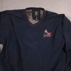 Peoria Rivermen Jacket Mens Large Navy Blue Hockey Gear For Sports Pullover