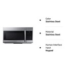 Samsung Me17r7021es 1 7 Cu  Ft  Over-the-range Microwave - Stainless Steel