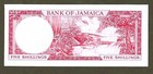 1960  1964  Jamaica 5 Shillings   P-51ab   Qeii   Gem Crisp Uncirculated