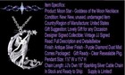 Moon Goddess Necklace - Celestial Angel Of The Night - Vintage Gift - Jj Signed 