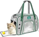 Pet Carrier Airline Approved For Cats  Small Dogs  Kitten - 18lb
